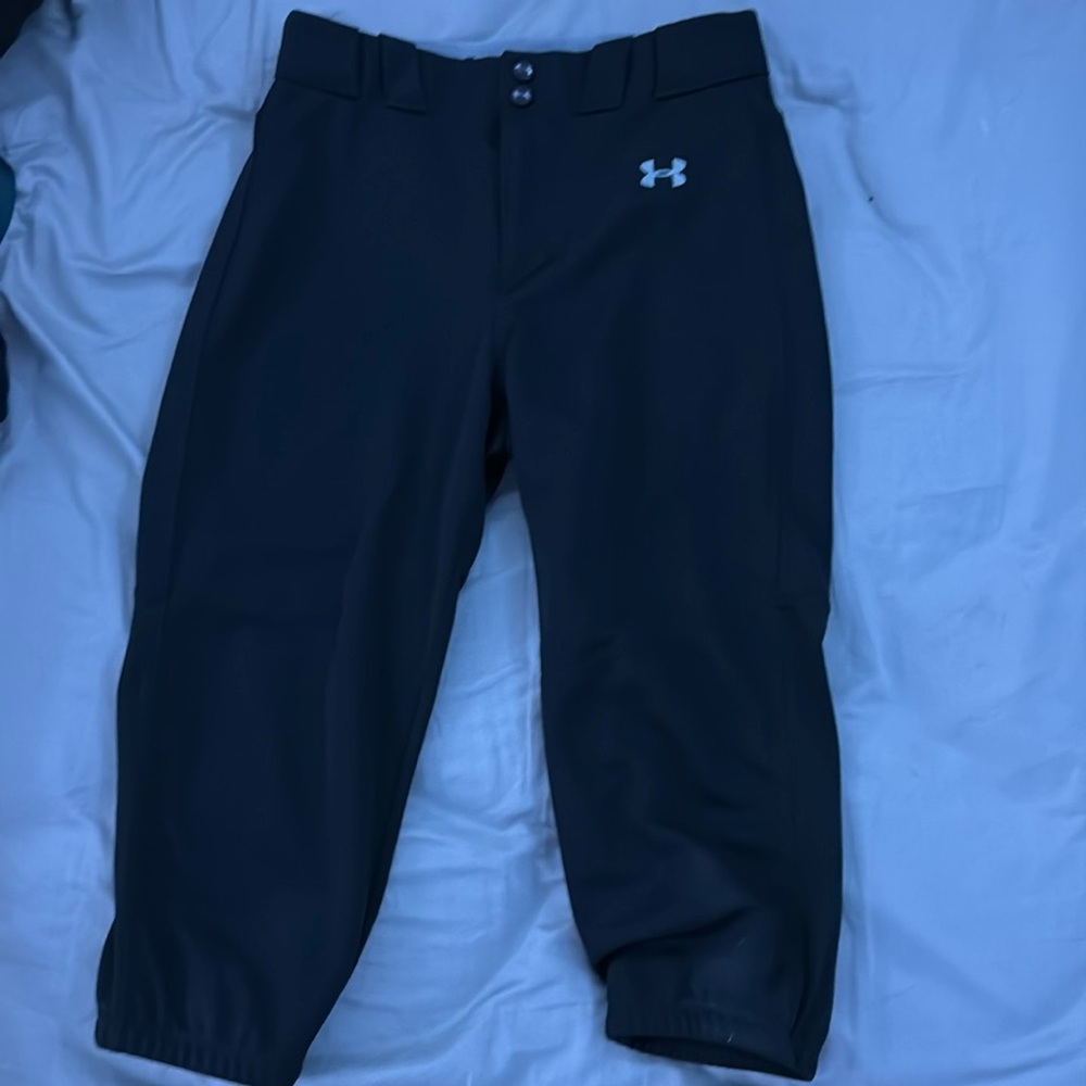 Womens black softball pants